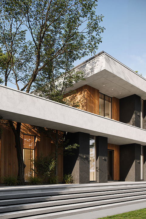 Photo of the Futuro project from the architectural bureau Tech of arch