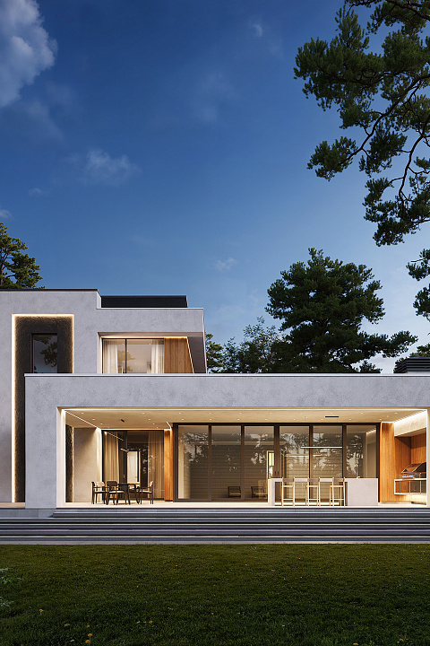 Photo of the Futuro project from the architectural bureau Tech of arch