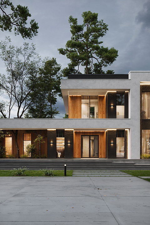 Photo of the Futuro project from the architectural bureau Tech of arch